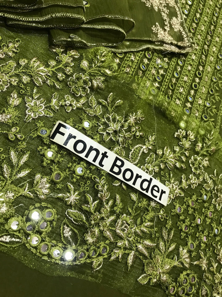 Azure Chiffon Suit-Replica Suits-Replica Zone