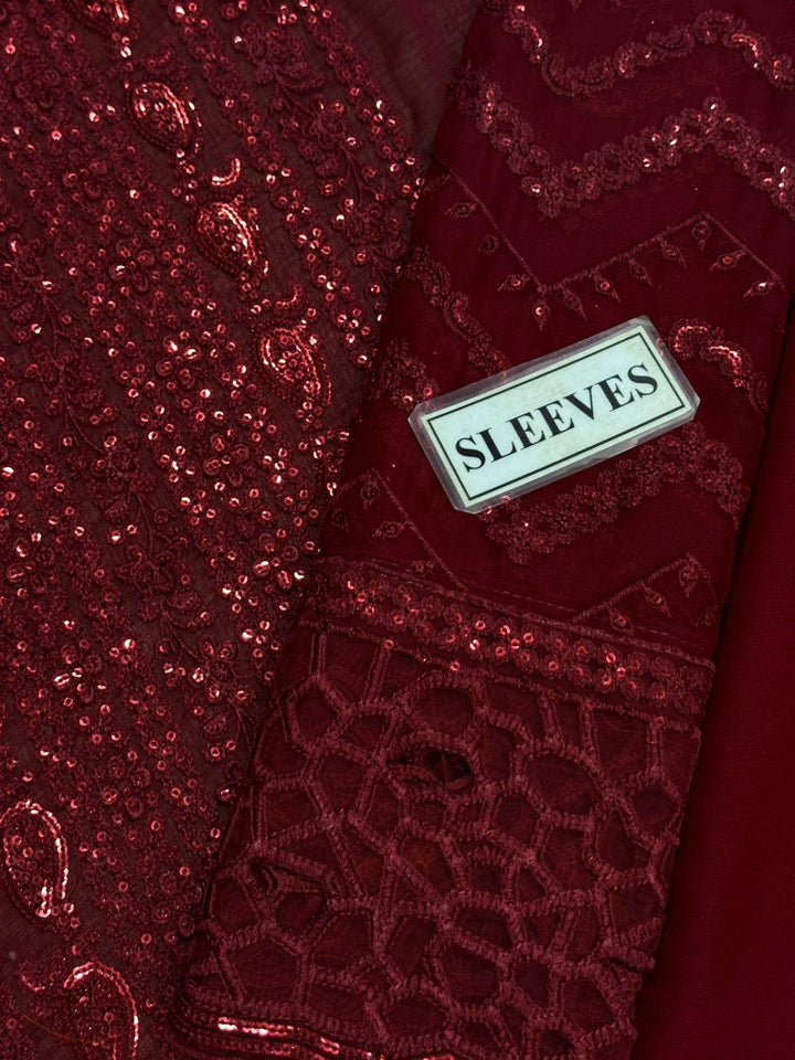 Azure Chiffon Suit-Replica Suits-Replica Zone