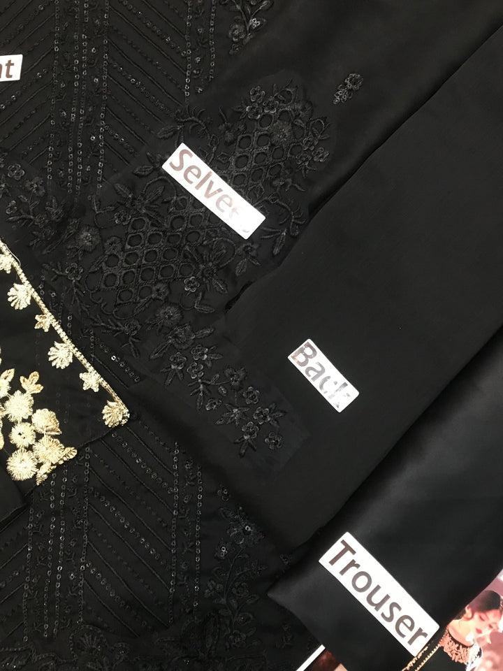 Azure Chiffon Suit-Replica Suits-Replica Zone