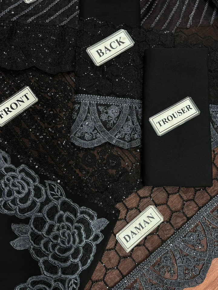 Azure Chiffon Suit-Replica Suits-Replica Zone