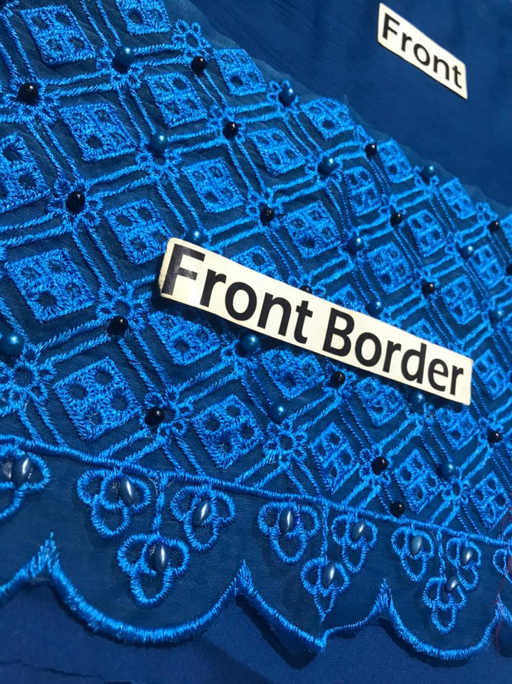 Azure Chiffon Suit-Replica Suits-Replica Zone