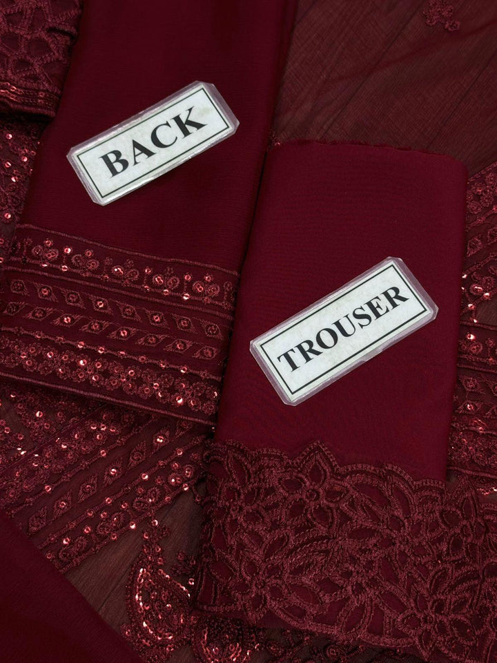 Azure Chiffon Suit-Replica Suits-Replica Zone