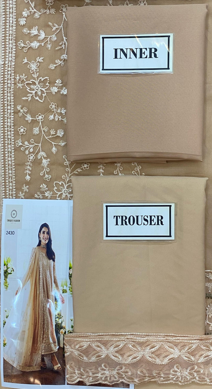 Azure Chiffon Suit-Replica Suits-Replica Zone