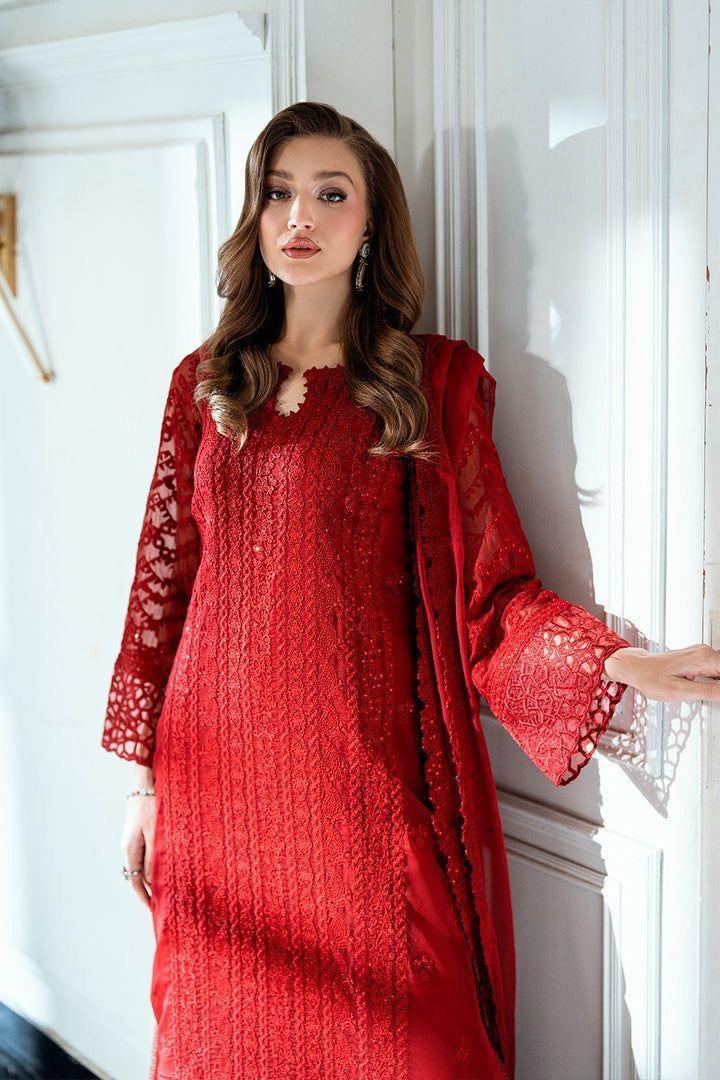 Azure Chiffon Suit-Replica Suits-Replica Zone