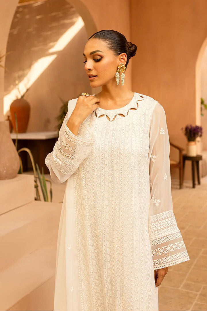 Azure Chiffon Suit-Replica Suits-Replica Zone