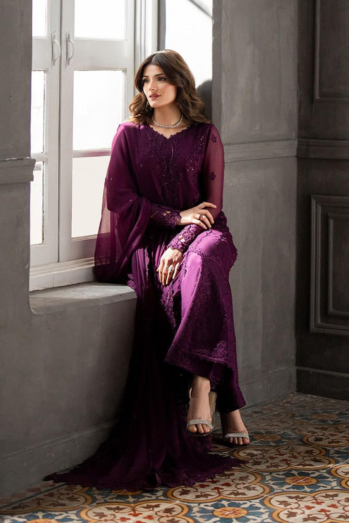 Azure Chiffon Suit-Replica Suits-Replica Zone