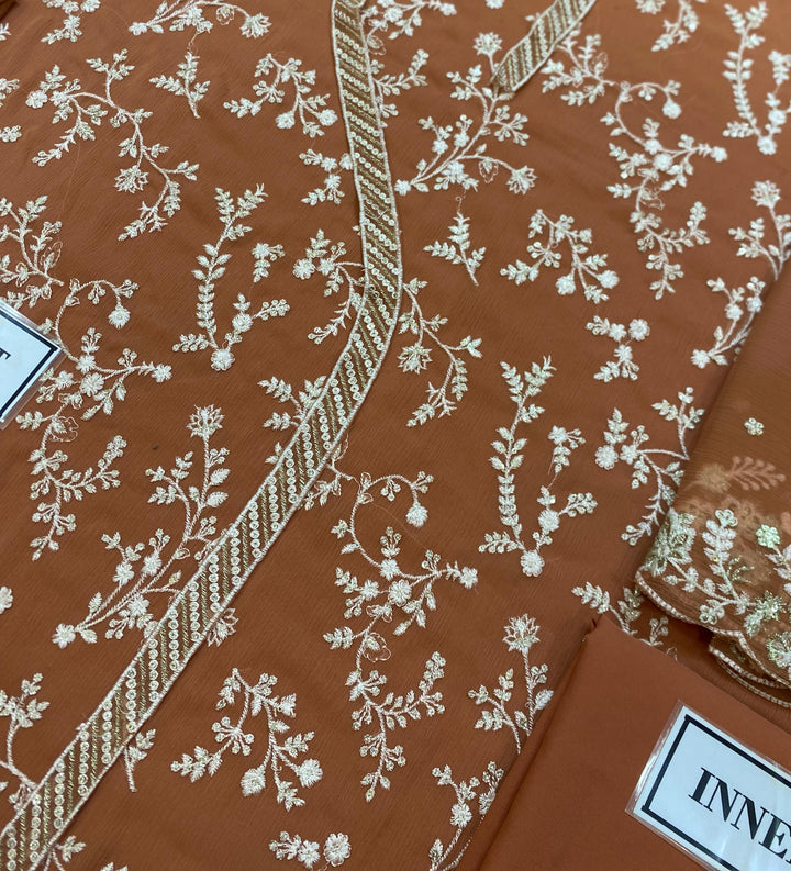 Azure Chiffon Suit-Replica Suits-Replica Zone