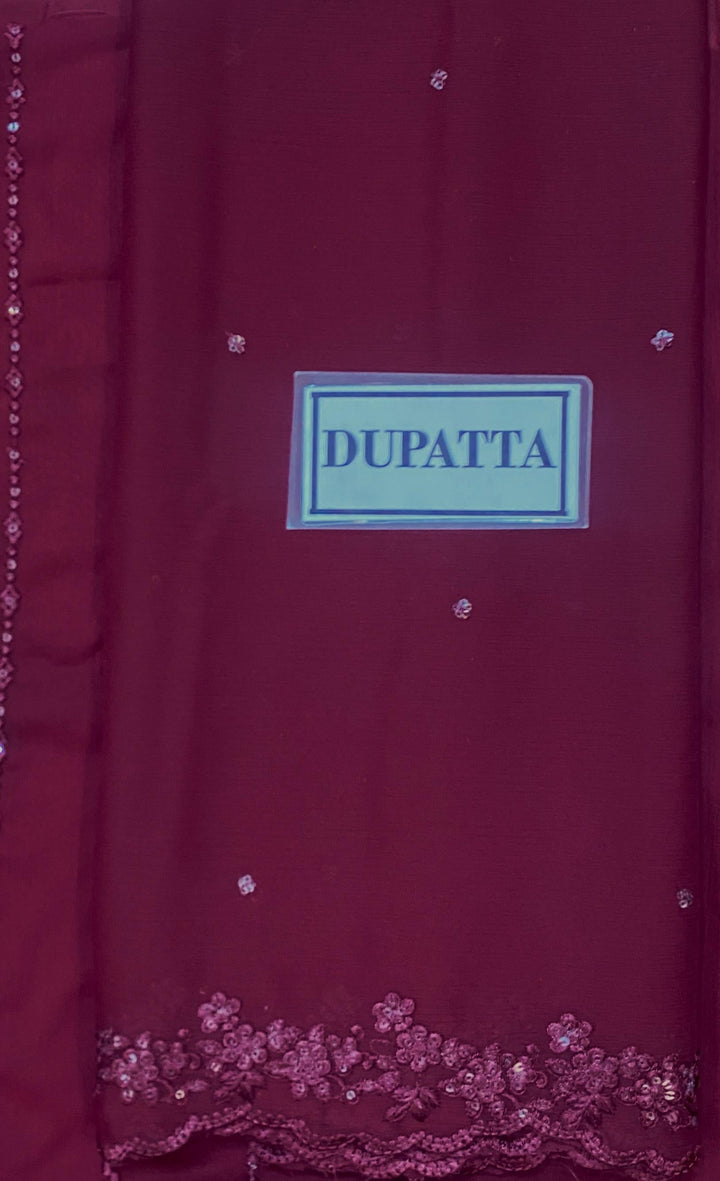 Azure Chiffon Suit-Replica Suits-Replica Zone