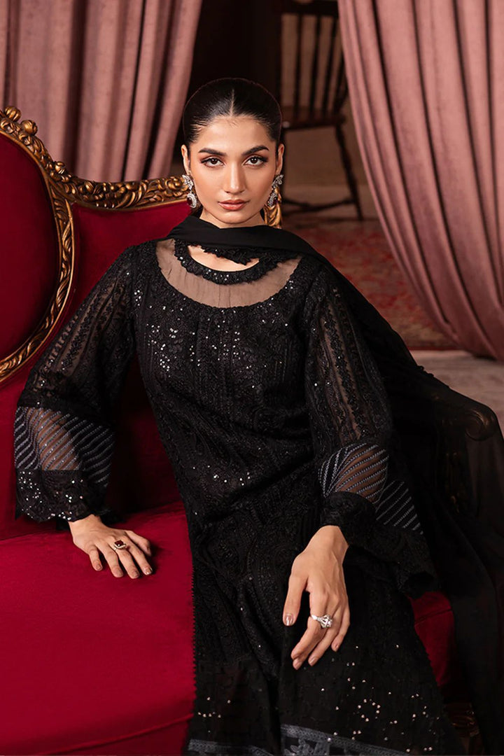 Azure Chiffon Suit-Replica Suits-Replica Zone