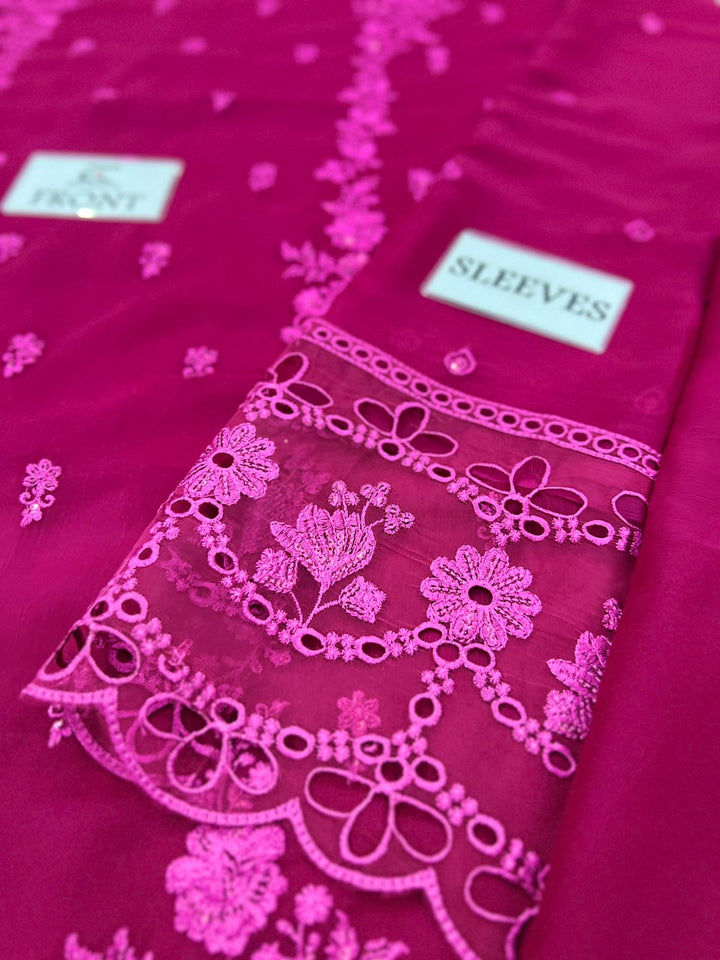 Azure Chiffon Suit-Replica Suits-Replica Zone