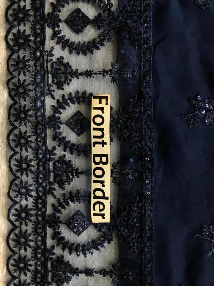 Azure Chiffon Suit-Replica Suits-Replica Zone