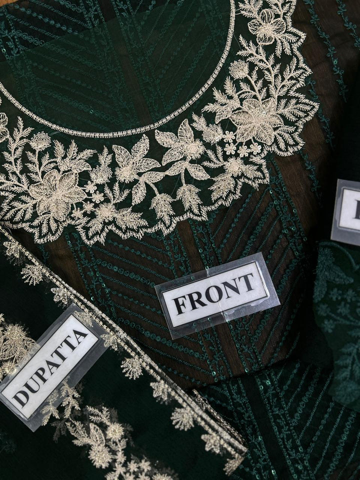 Azure Chiffon Suit-Replica Suits-Replica Zone