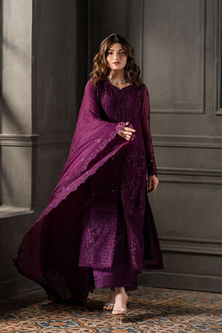 Azure Chiffon Suit-Replica Suits-Replica Zone