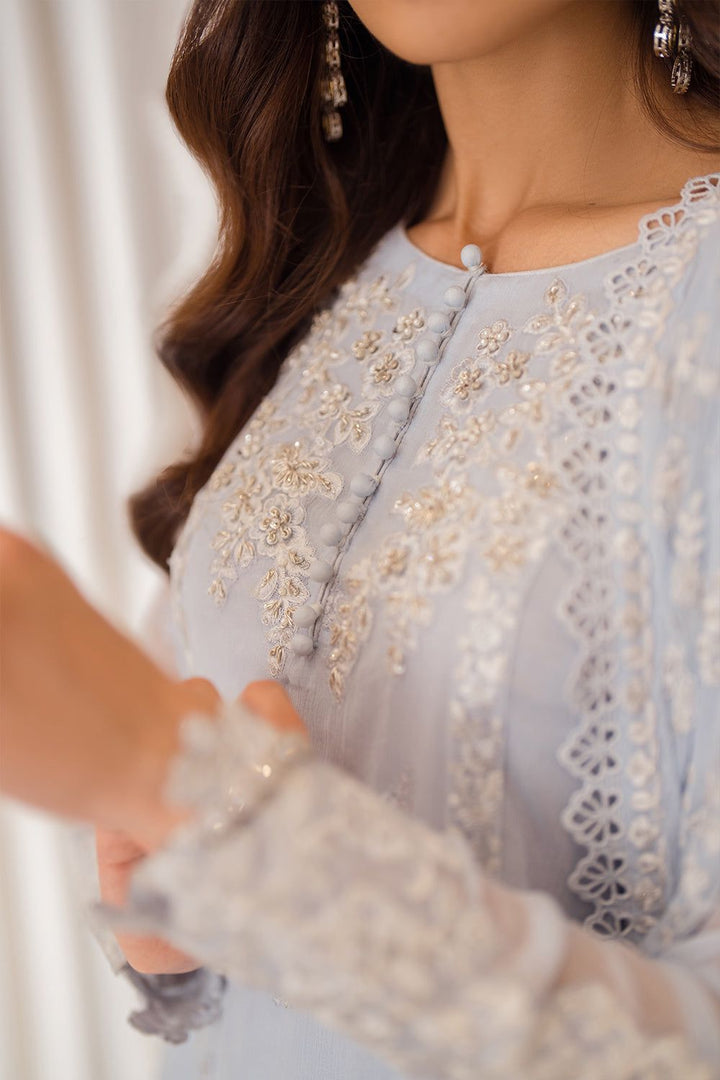 Azure Chiffon Suit-Replica Suits-Replica Zone