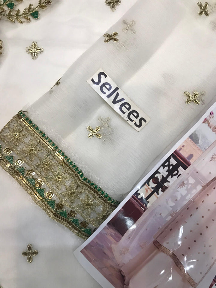 Azure Chiffon Suit-Replica Suits-Replica Zone