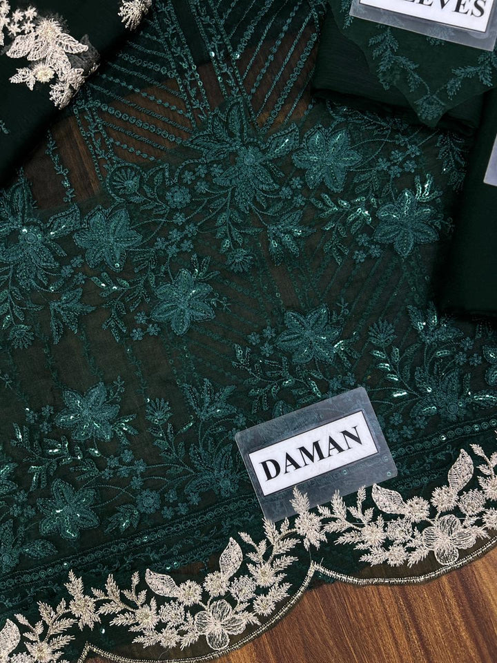 Azure Chiffon Suit-Replica Suits-Replica Zone