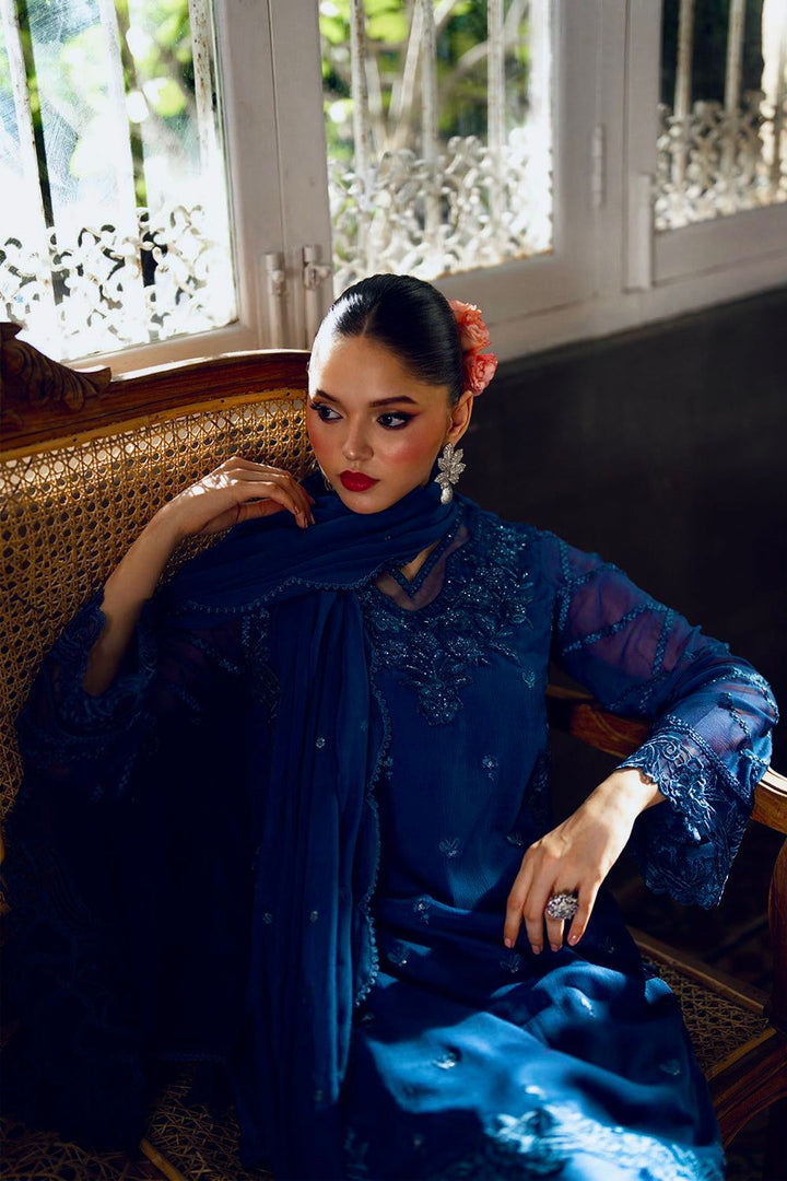 Azure Chiffon Suit-Replica Suits-Replica Zone
