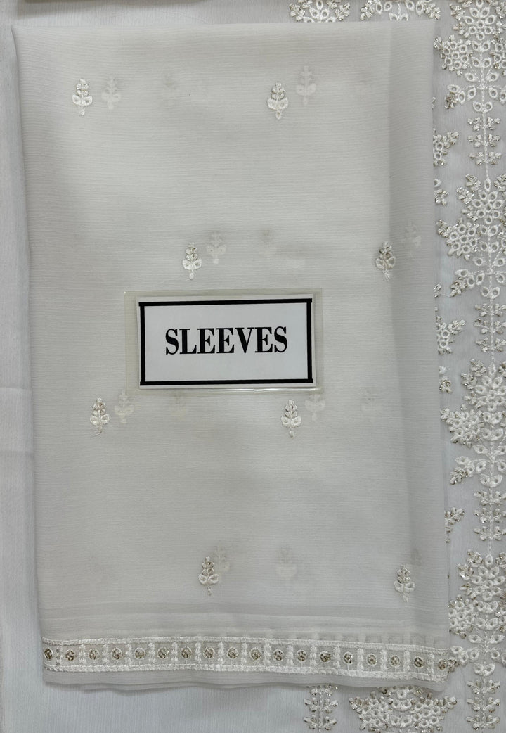 Azure Chiffon Suit-Replica Suits-Replica Zone