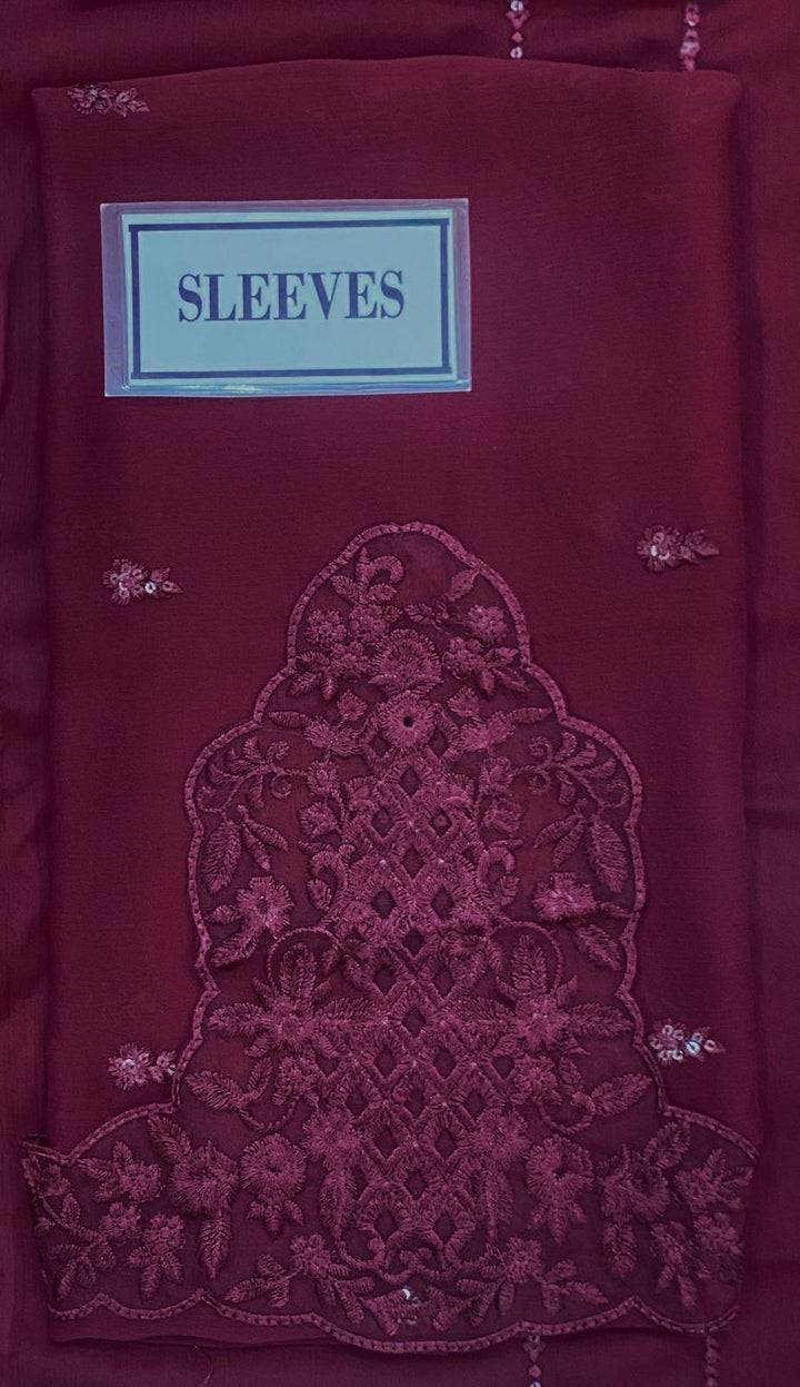 Azure Chiffon Suit-Replica Suits-Replica Zone