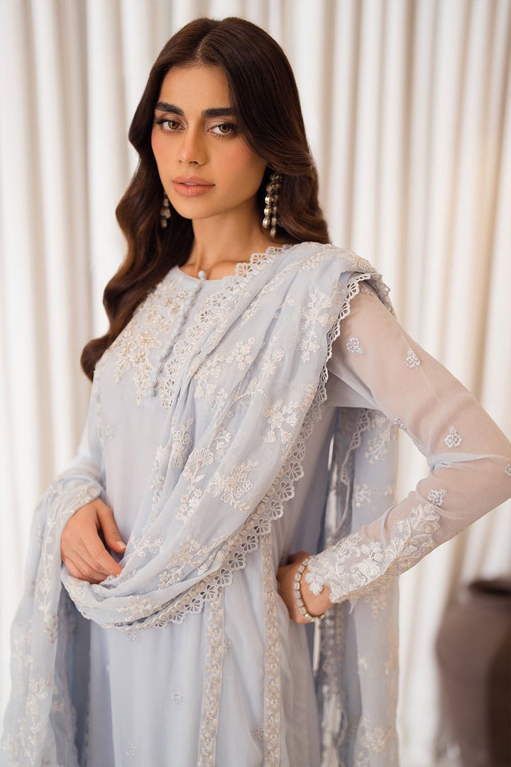 Azure Chiffon Suit-Replica Suits-Replica Zone