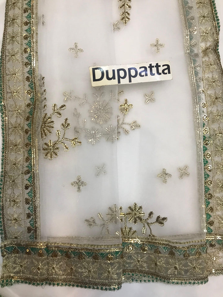 Azure Chiffon Suit-Replica Suits-Replica Zone