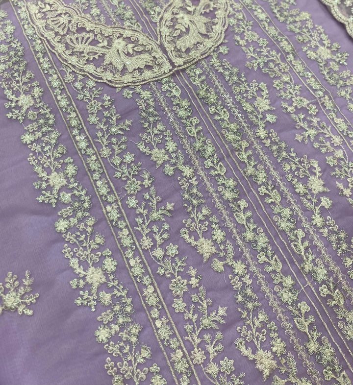 Azure Chiffon Suit-Replica Suits-Replica Zone