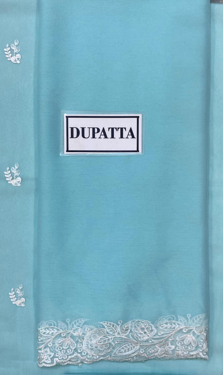 Azure Chiffon Suit-Replica Suits-Replica Zone
