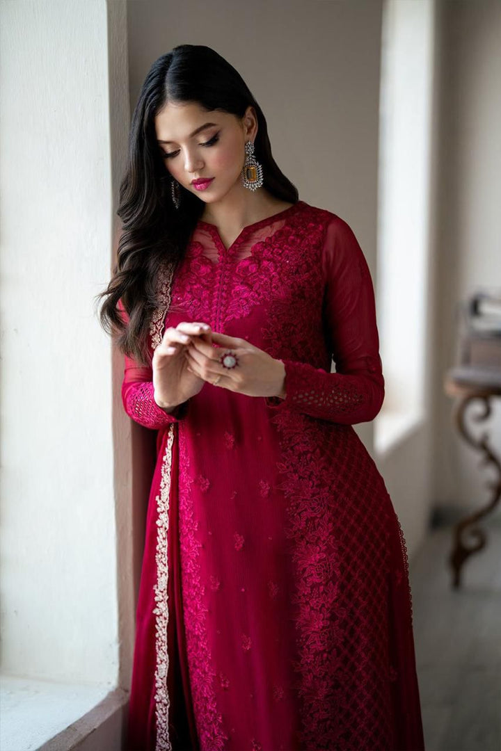 Azure Chiffon Suit-Replica Suits-Replica Zone