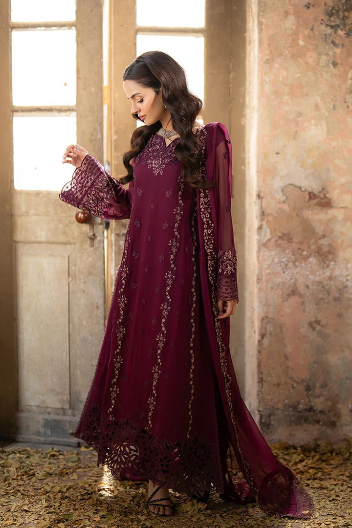 Azure Chiffon Suit-Replica Suits-Replica Zone