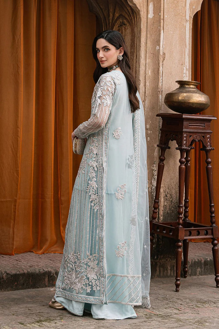 Azure Chiffon Suit-Replica Suits-Replica Zone