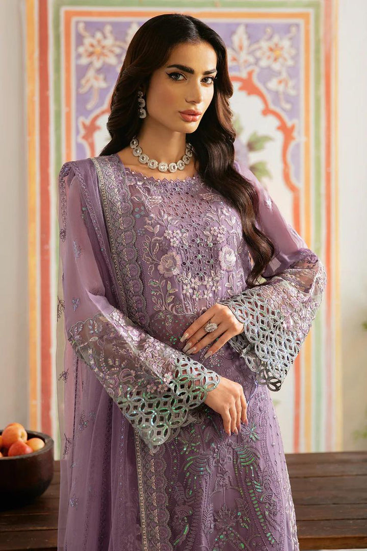 Azure Chiffon Suit-Replica Suits-Replica Zone