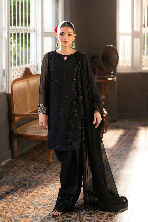 Azure Chiffon Suit-Replica Suits-Replica Zone