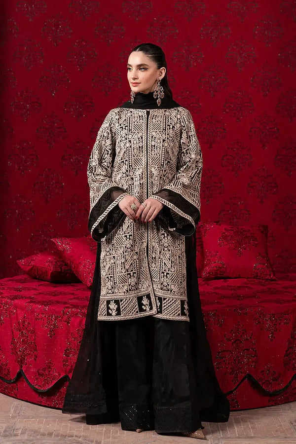 Azure Chiffon Suit-Replica Suits-Replica Zone