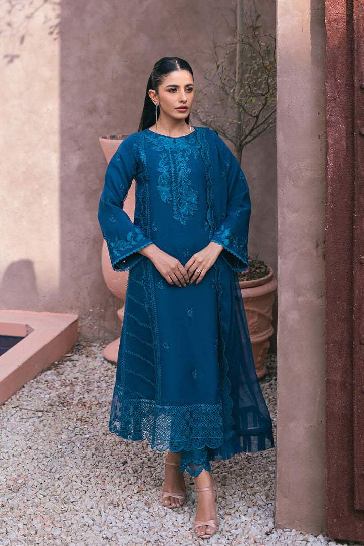 Azure Chiffon Suit-Replica Suits-Replica Zone