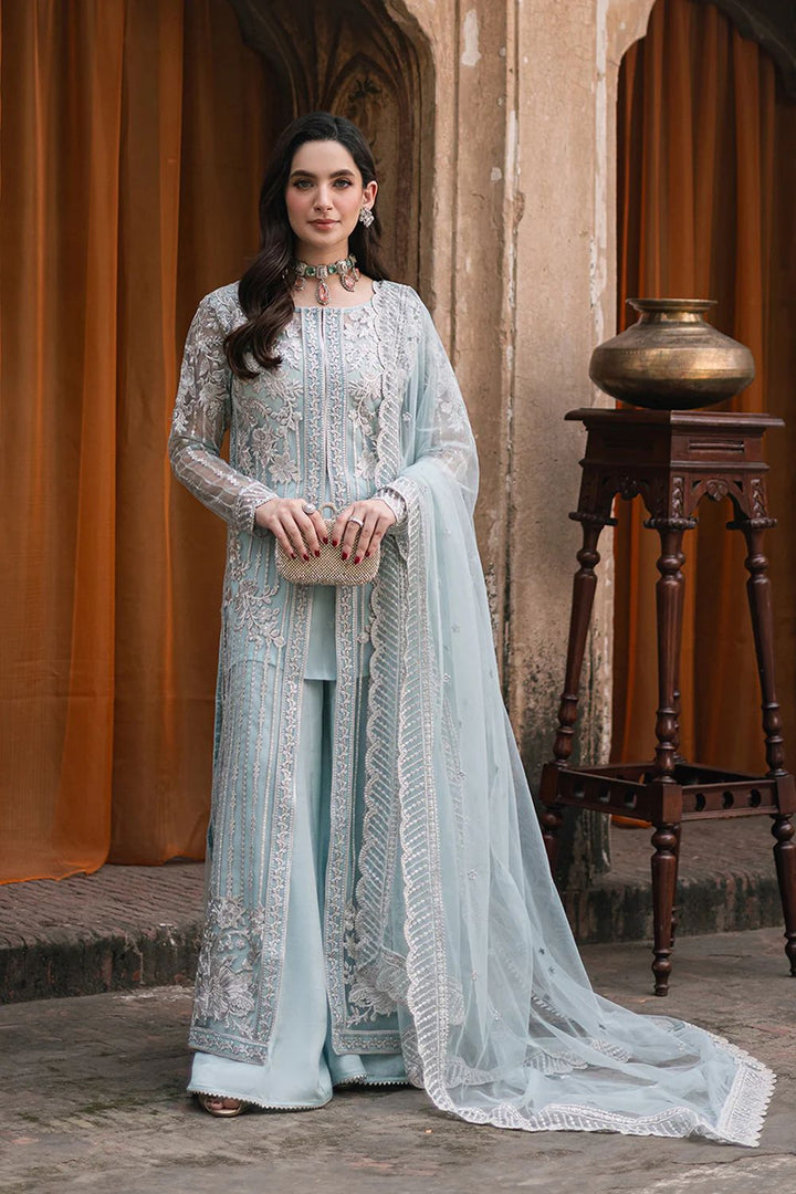 Azure Chiffon Suit-Replica Suits-Replica Zone