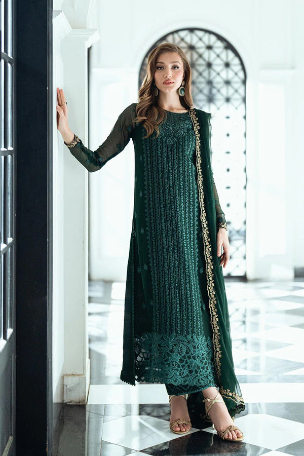 Azure Chiffon Suit-Replica Suits-Replica Zone
