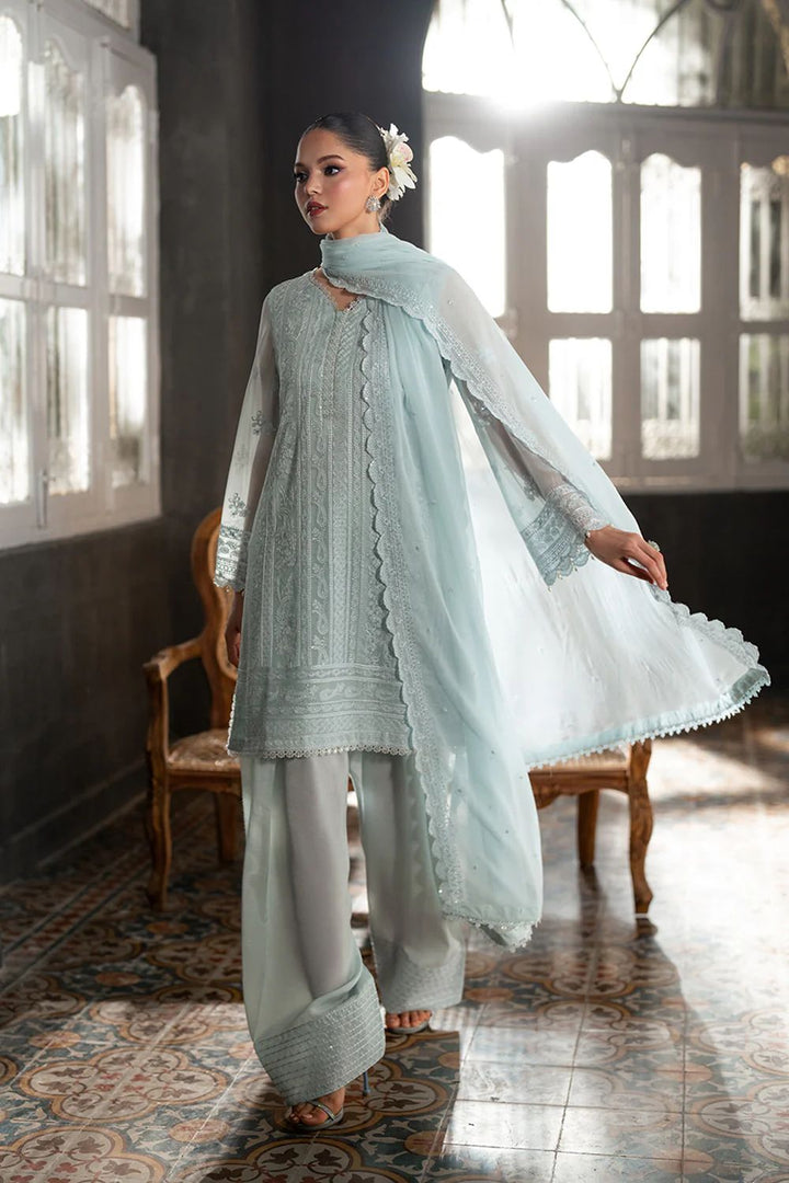 Azure Chiffon Suit-Replica Suits-Replica Zone