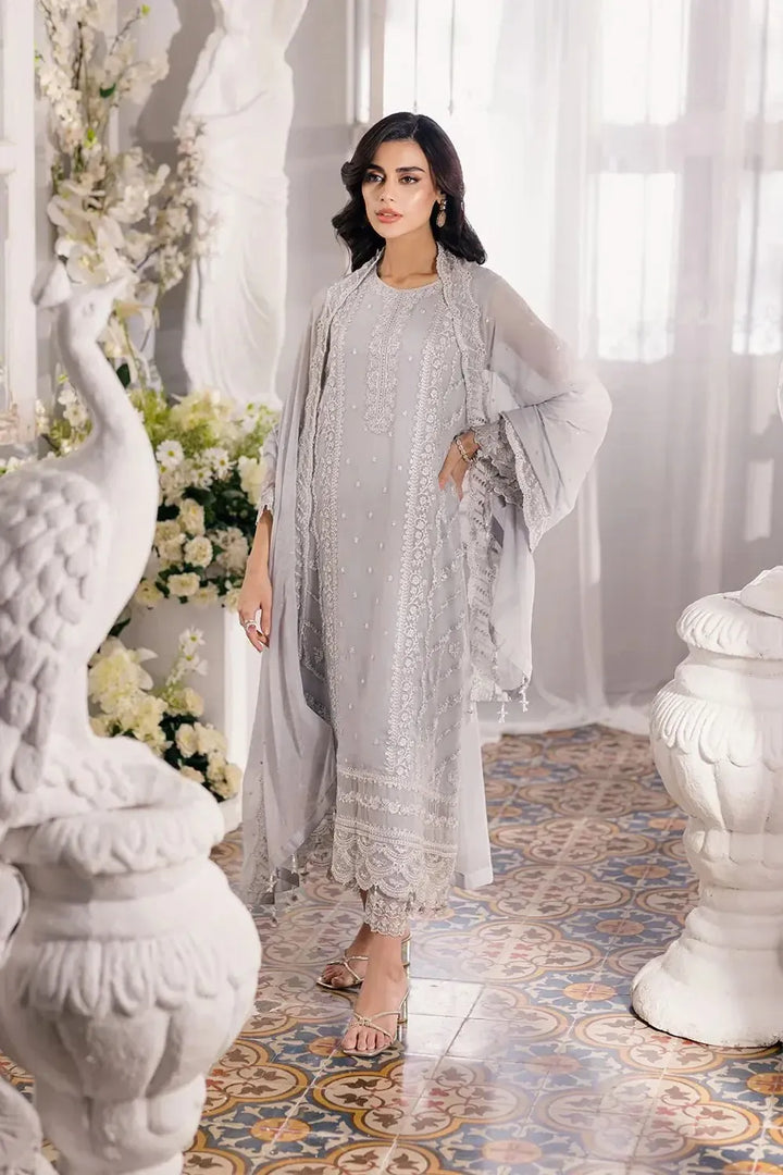 Azure Chiffon Suit-Replica Suits-Replica Zone