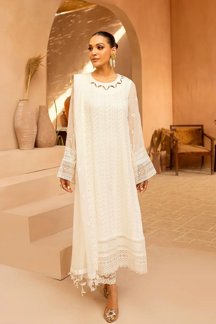 Azure Chiffon Suit-Replica Suits-Replica Zone
