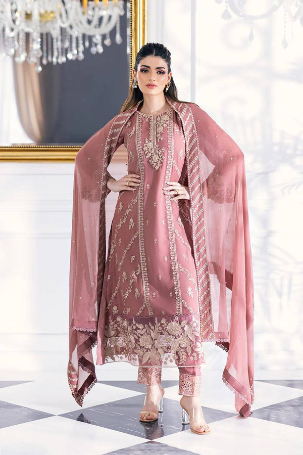 Azure Chiffon Suit-Replica Suits-Replica Zone