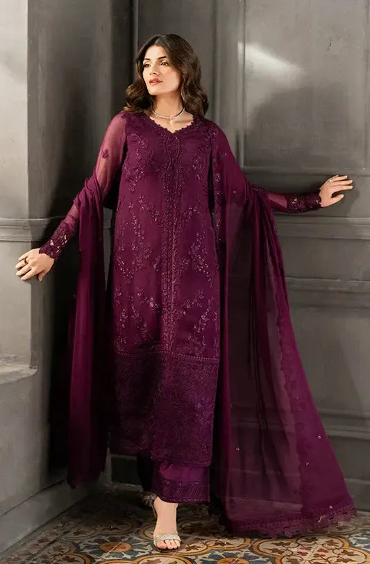 Azure Chiffon Suit-Replica Suits-Replica Zone
