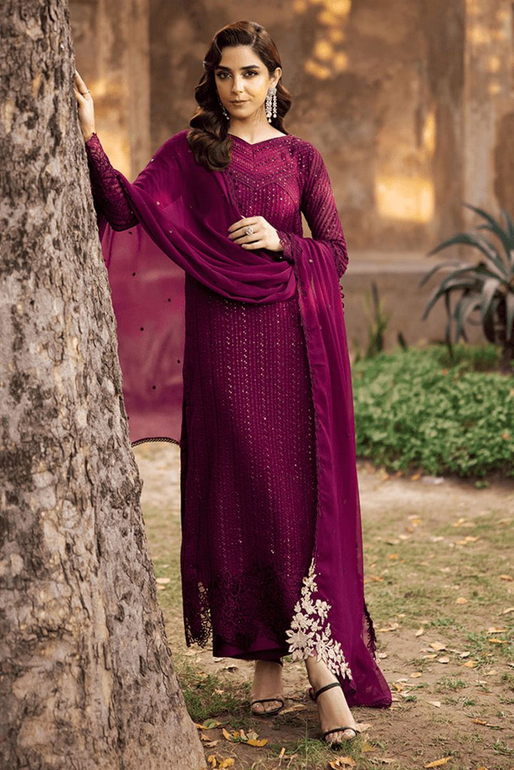 Azure Chiffon Suit-Replica Suits-Replica Zone
