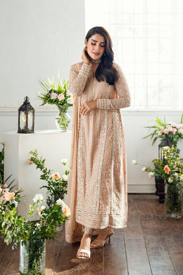 Azure Chiffon Suit-Replica Suits-Replica Zone
