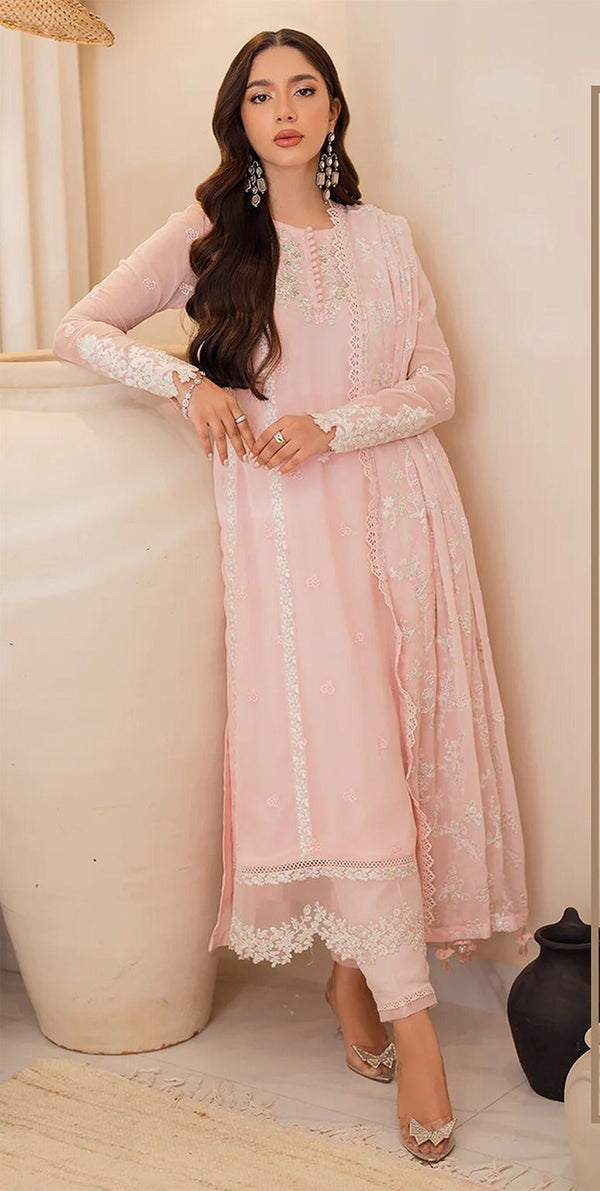 Azure Organza Suit-Replica Suits-Replica Zone