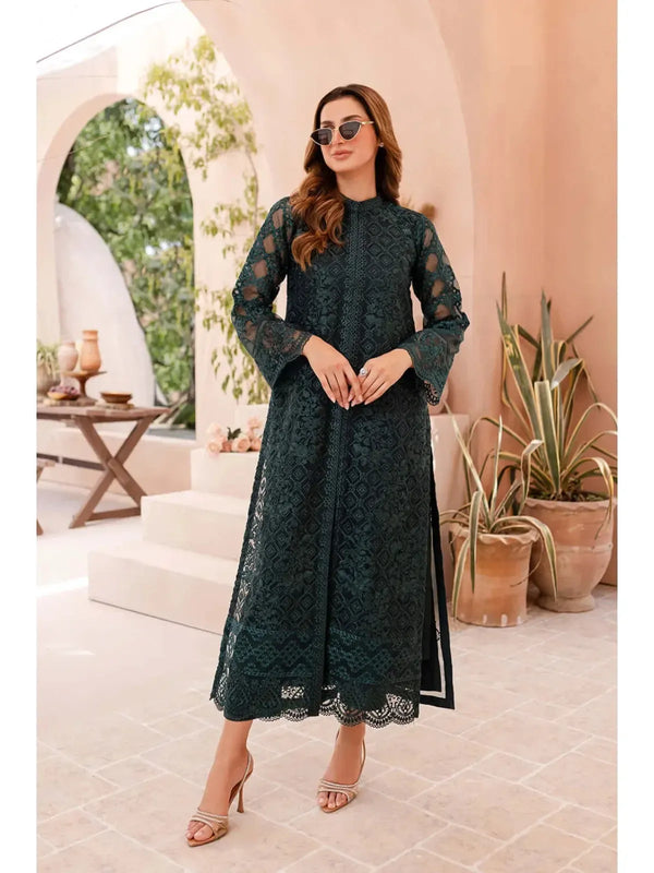 Azure Organza Suit-Replica Suits-Replica Zone