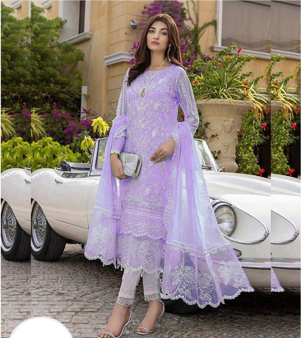 Azure Organza Suit-Replica Suits-Replica Zone