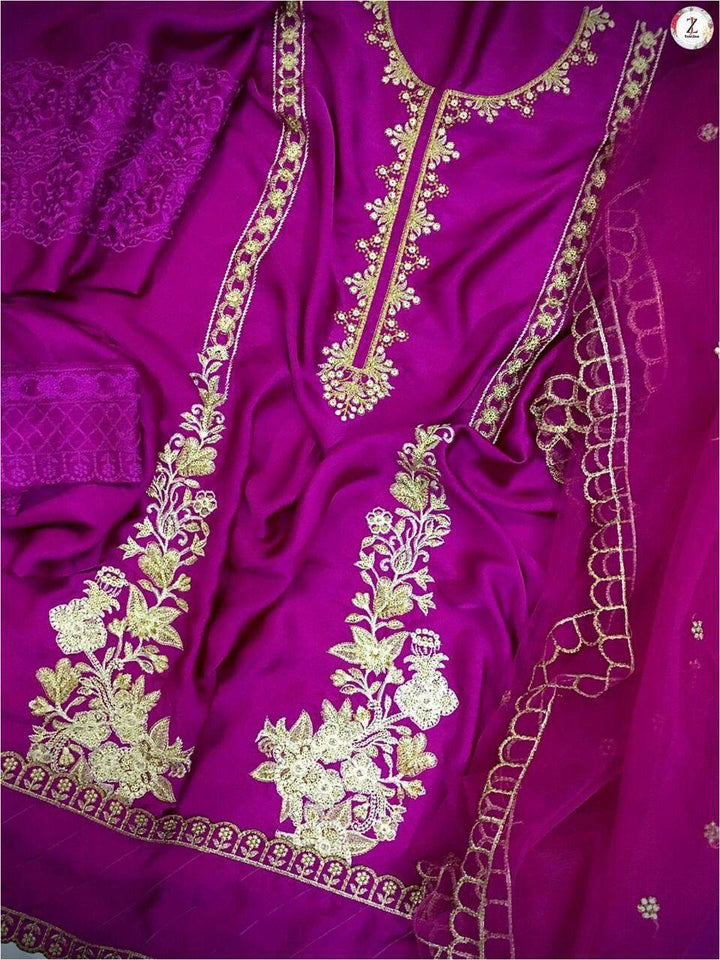 Azure Silk Suit-Replica Suits-Replica Zone