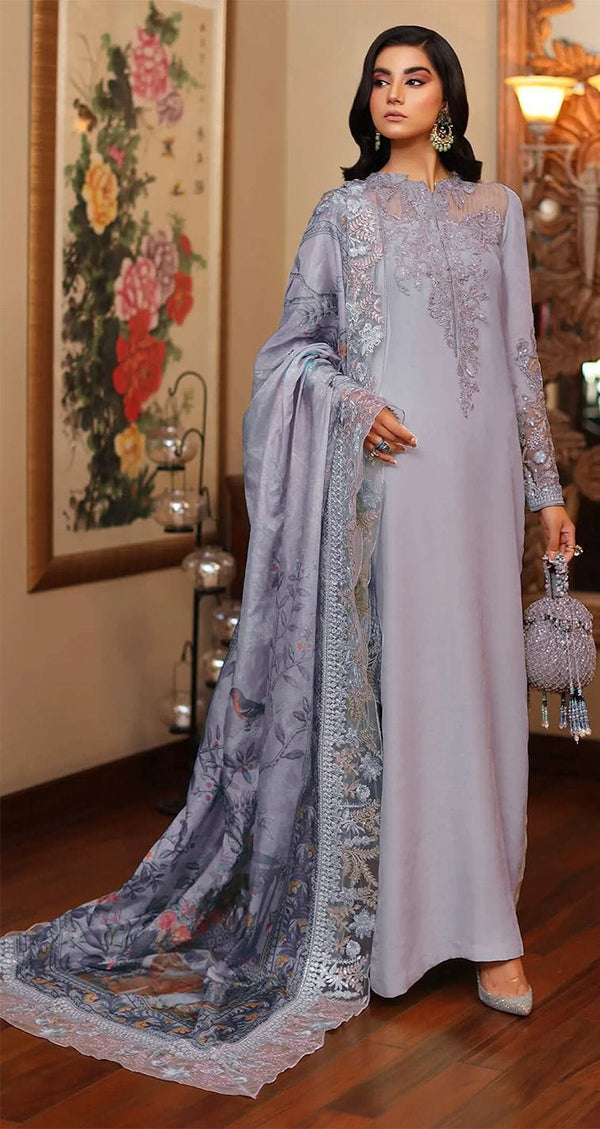 Azure Silk Suit-Replica Suits-Replica Zone