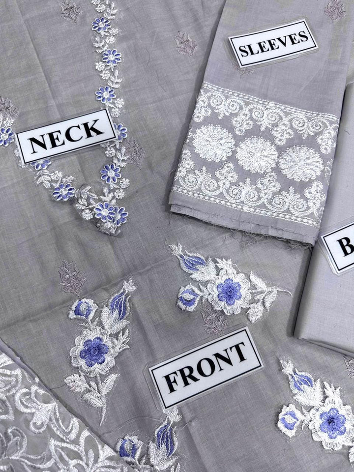 Bareeza Lawn Suit-Lawn Suits-Replica Zone