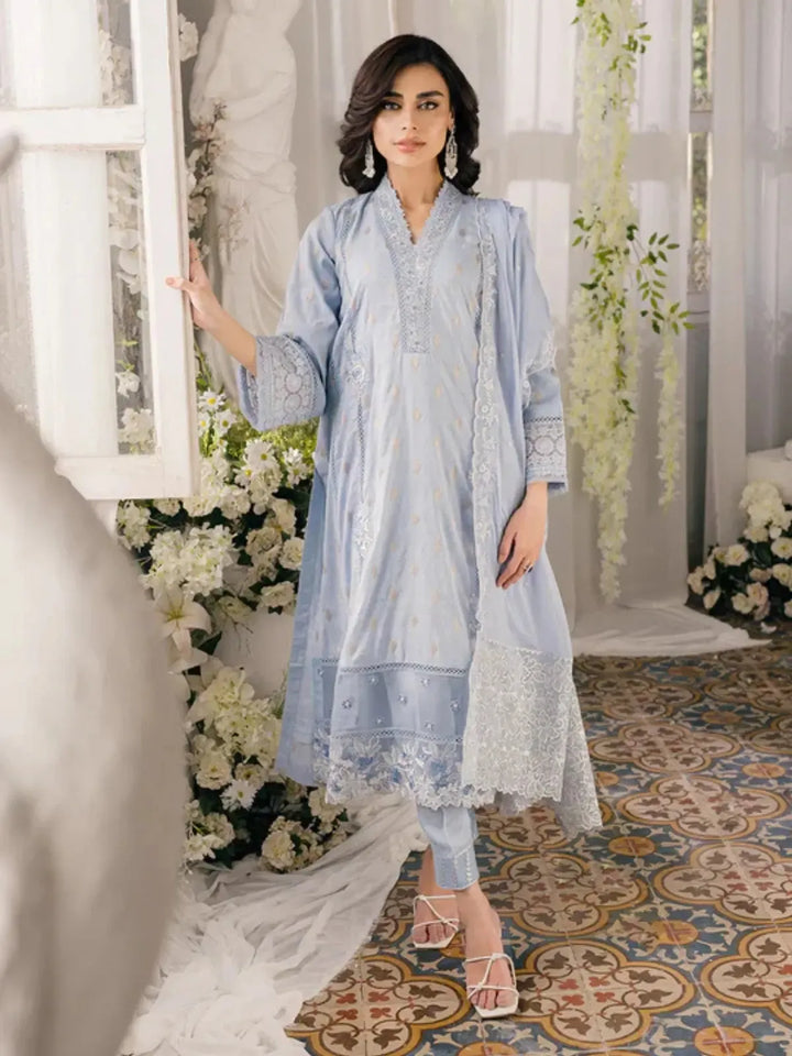 Bareeza Lawn Suit-Lawn Suits-Replica Zone